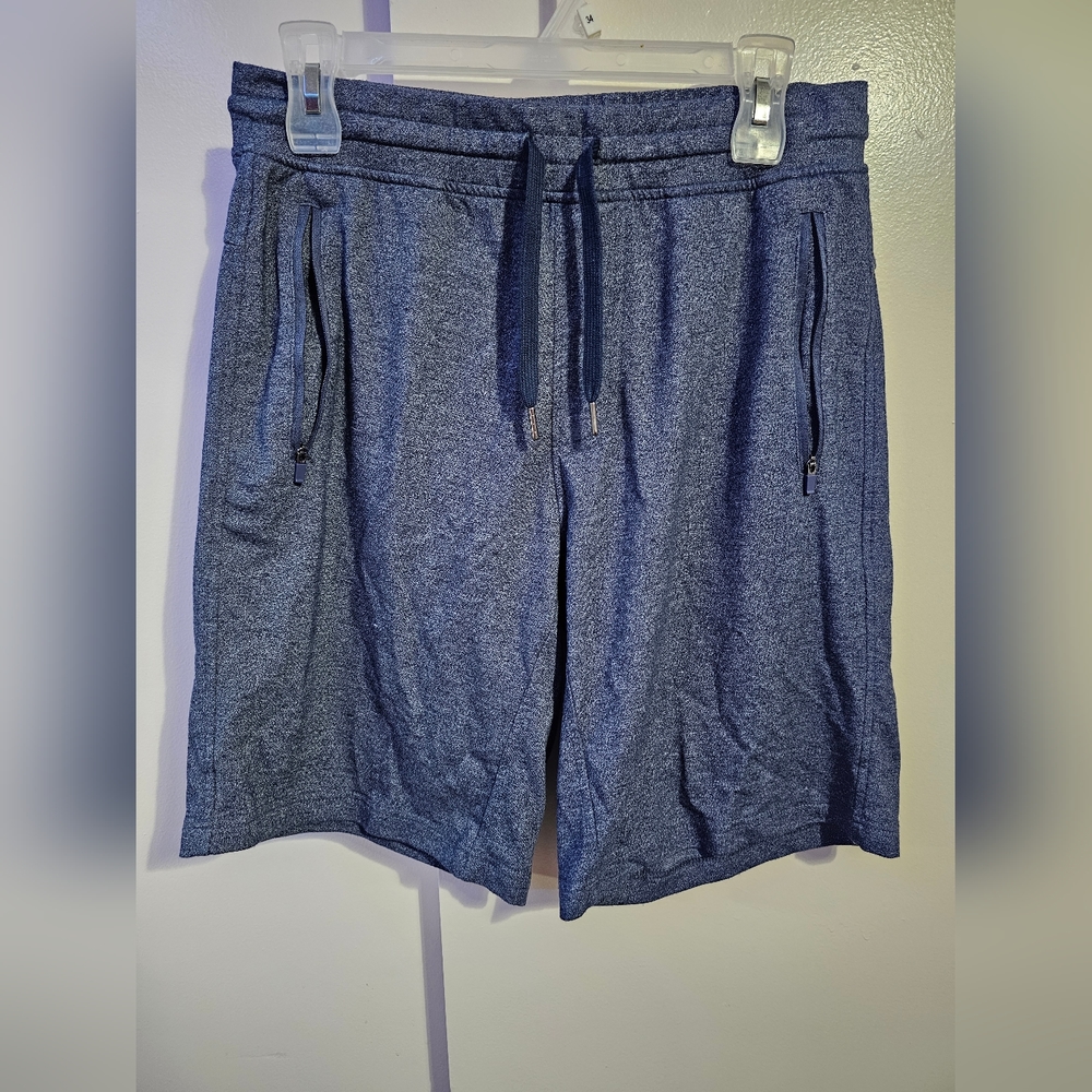 90 DEGREE BY REFLEX Men's Small Drawstring Athletic Shorts, Blue